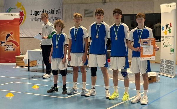 U16 männlich Mannschaft der Volleyballer des CWG