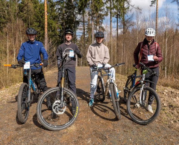 mit dem Fahrrad im Zittauer Gebirge