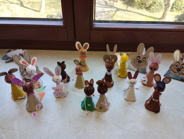 Ergebnisse der Bastelarbeit